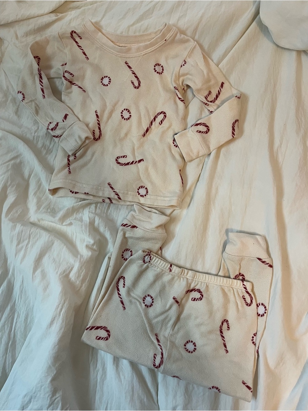 Modern moments candy cane holiday pajamas 2T